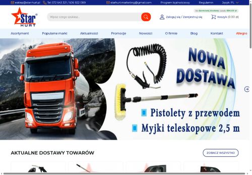 Sklep online hurtownia Działdowo Star hurt