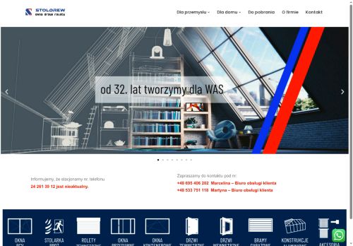 Stoldrew Płock, producent stolarki okiennej i drzwiowej