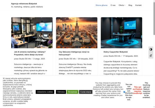 Agencja reklamowa Studio DS Info