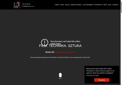 Filmy reklamowe, filmy promocyjne Warszawa