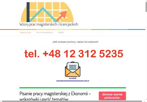 Pomoc w pisaniu prac magisterskich