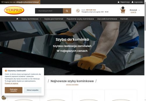Szyba do kominka - sklep z artykułami kominkowymi