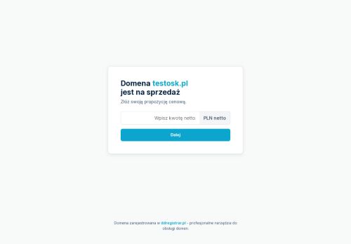 testosk.pl badania za punkty karne