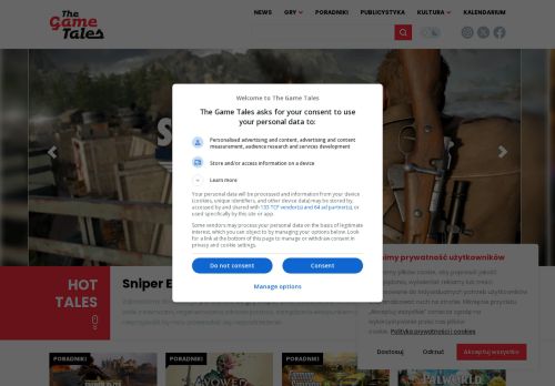 The Game Tales, portal o grach