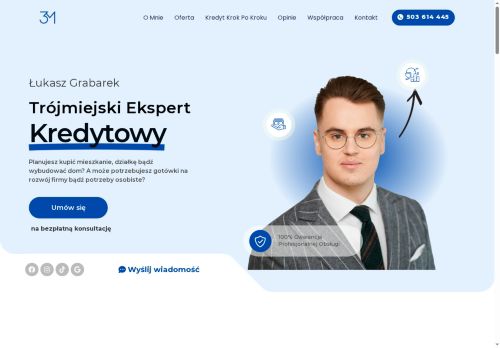 Doradca kredytowy Łukasz Grabarek Placówka mFinans
