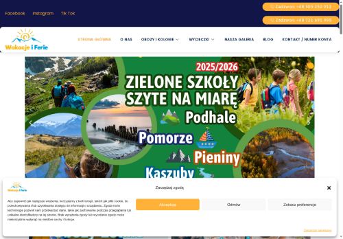 Kolonie dla dzieci