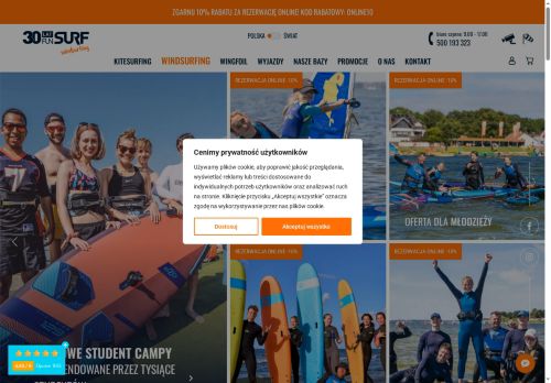 Windsurfing, sposób na aktywne wakacje