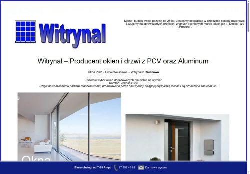 Witrynal okna i drzwi