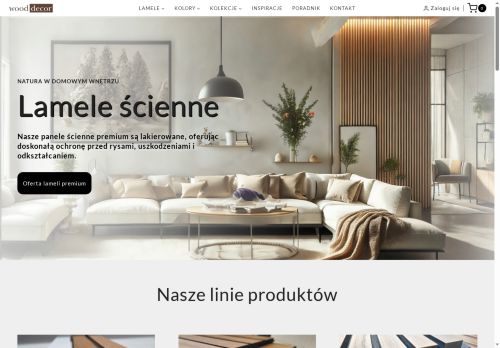 Wood decor lamele scienne