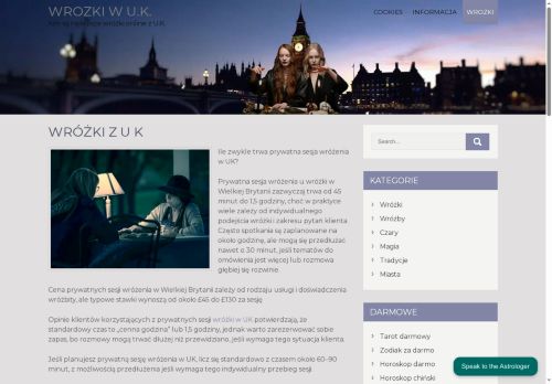 Angielskie wróżki
