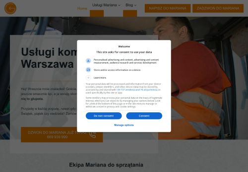 Kontenerowy wywóz gruzu i odpadów budowlanych. Wywóz szamba. Warszawa