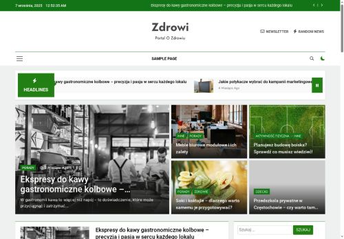 Portal o zdrowiu i urodzie