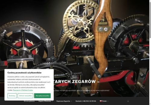 Naprawa starych zegarów